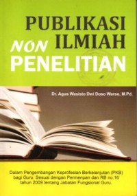 Image of Publikasi ilmiah Non Penelitian